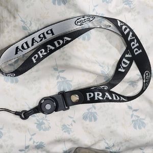 Custom Prada Lanyard keychain